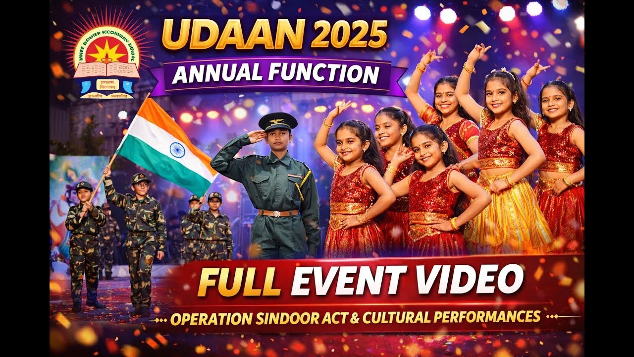 School Annual Function 2025 Full Video | INDORE | Cultural Program| Minee H.S SCHOOL
