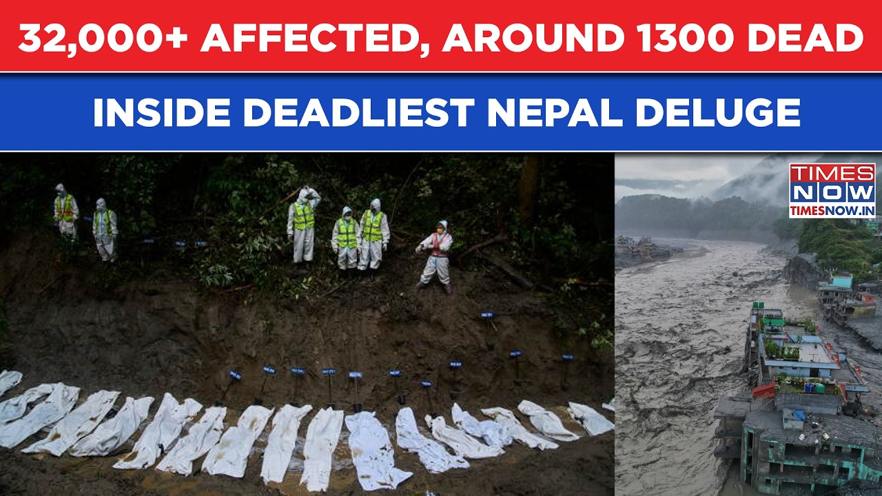 Nepal Flood Horror: 32,000+ Affected, Around 1300 Dead- Inside Deadliest Deluge Of Decade, Watch