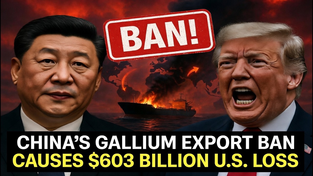 Запрет Китая на экспорт галлия потряс США | Убытки в размере 603 млрд долларов и новая технологич...