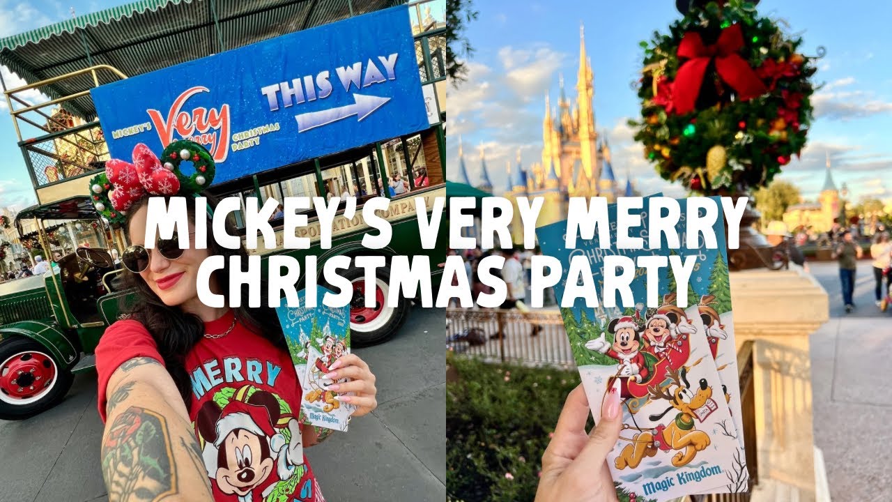 mickey's very merry christmas party 2025! 🦌 🎅 l NEW snacks & hot cocoa trails l festive fun! 🎄