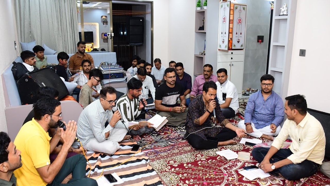 आज सूरत में सुंदरकांड | हनुमान जी की विशेष कृपा | दयाशंकर% श्री मान ओमप्रकाश जी छापोंला निवास सूरत