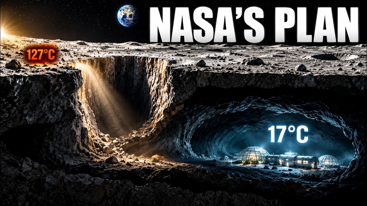 The Hidden Moon Cave That Could Shelter Astronauts