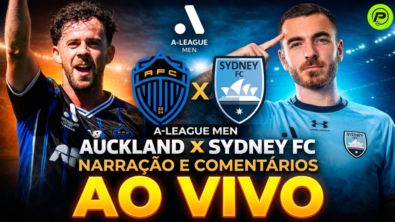AUCKLAND FC X SYDNEY FC AO VIVO COM IMAGEM - SYDNEY FC VAI CONSEGUIR VENCER EM AUCKLAND? | AO VIVO