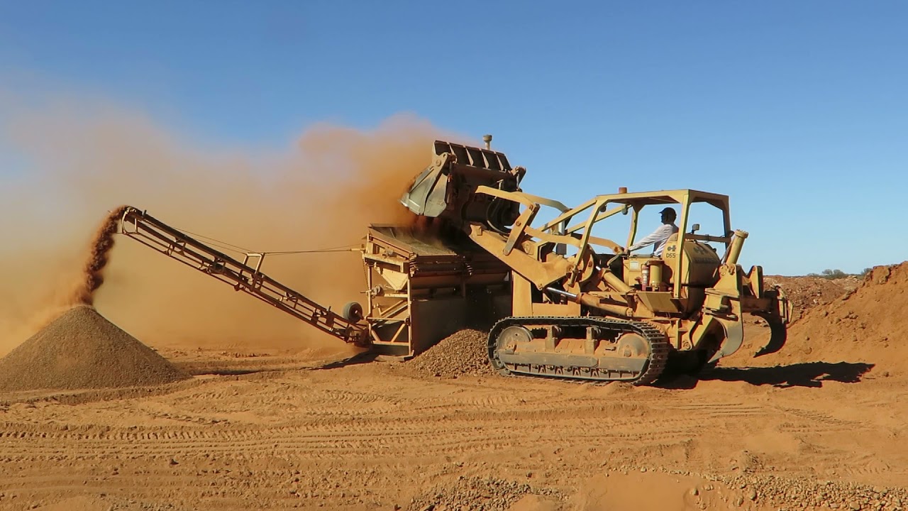 Dryblower action in Sandstone