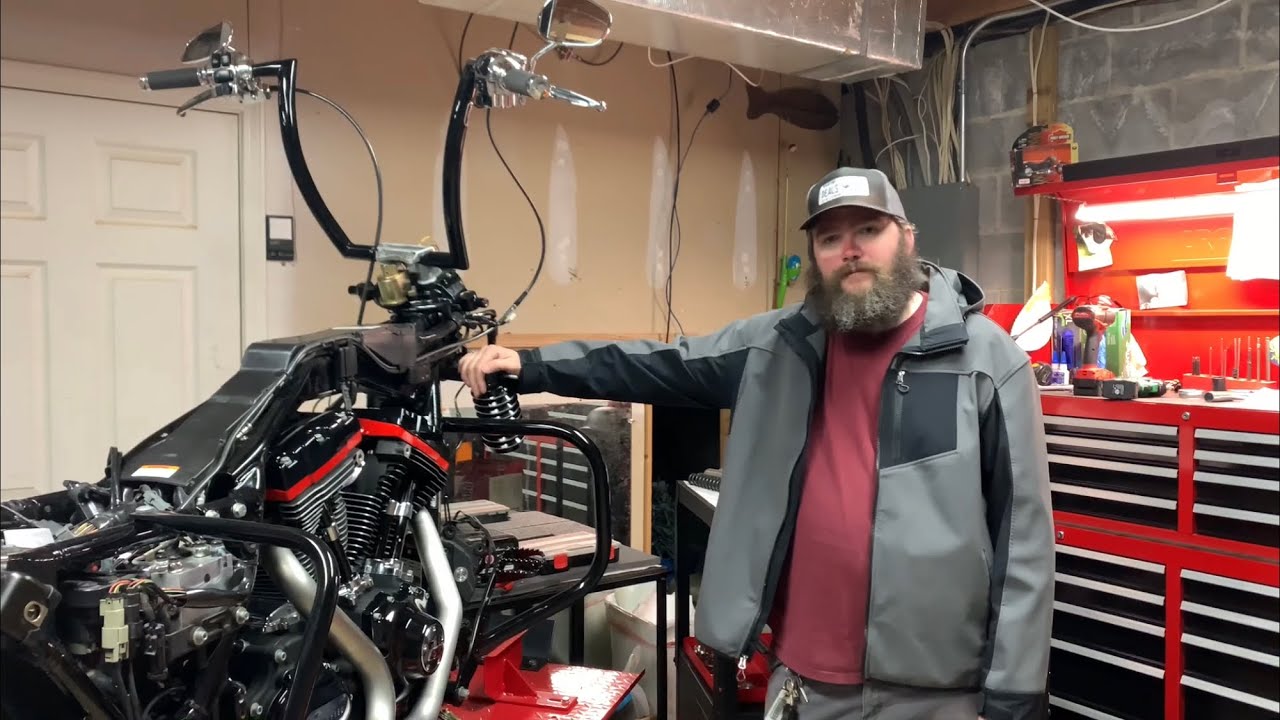 New upgraded Harley front suspension under $400!