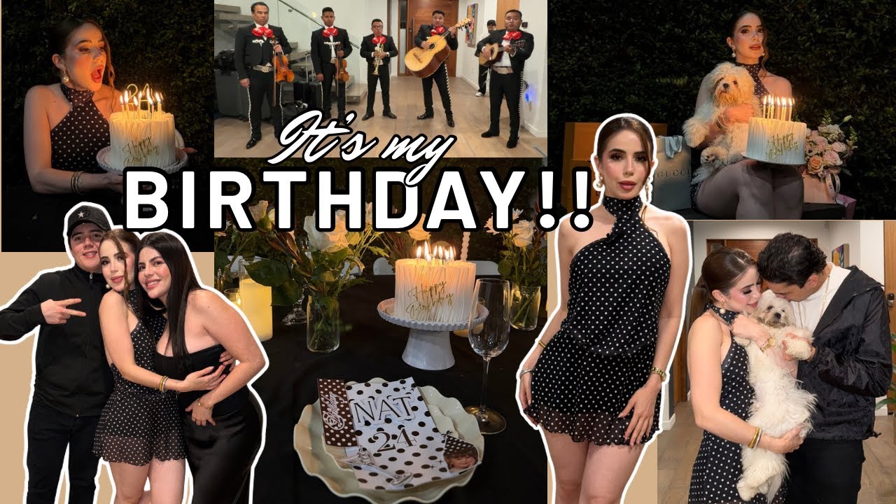 ASÍ ME LA PASÉ EN MI CUMPLEAÑOS 24🥳🎂🎉🎁 | VLOG cumpleañero