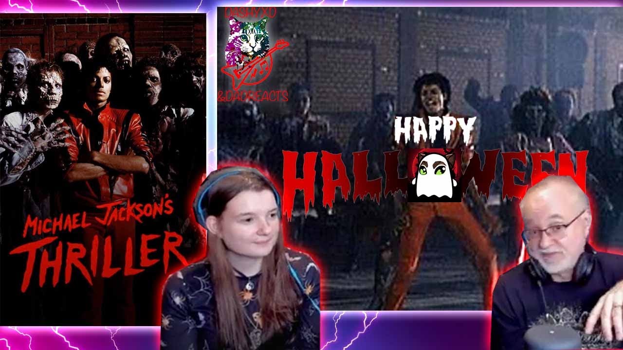 Michael Jackson - Thriller  👻(REACTION) 👻 (Dad&Daughter)