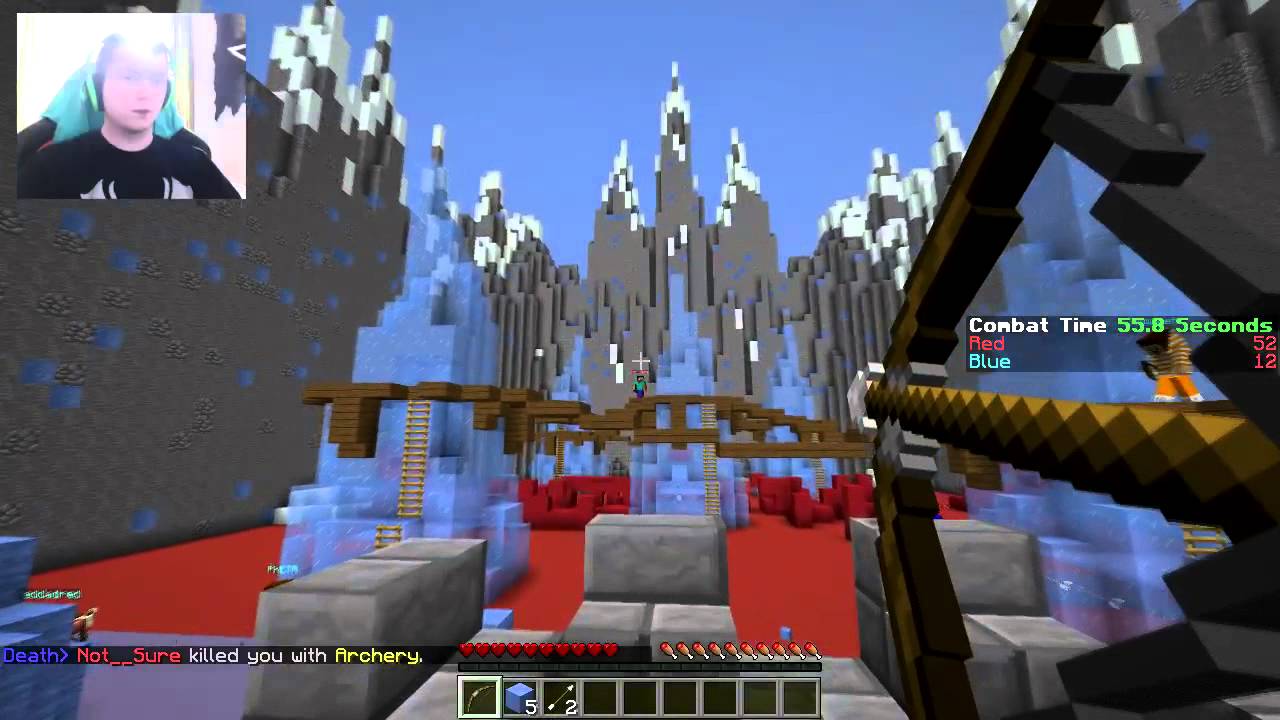 Minecraft Minigra: Turf Wars #1 | Vertez & SkyeN |