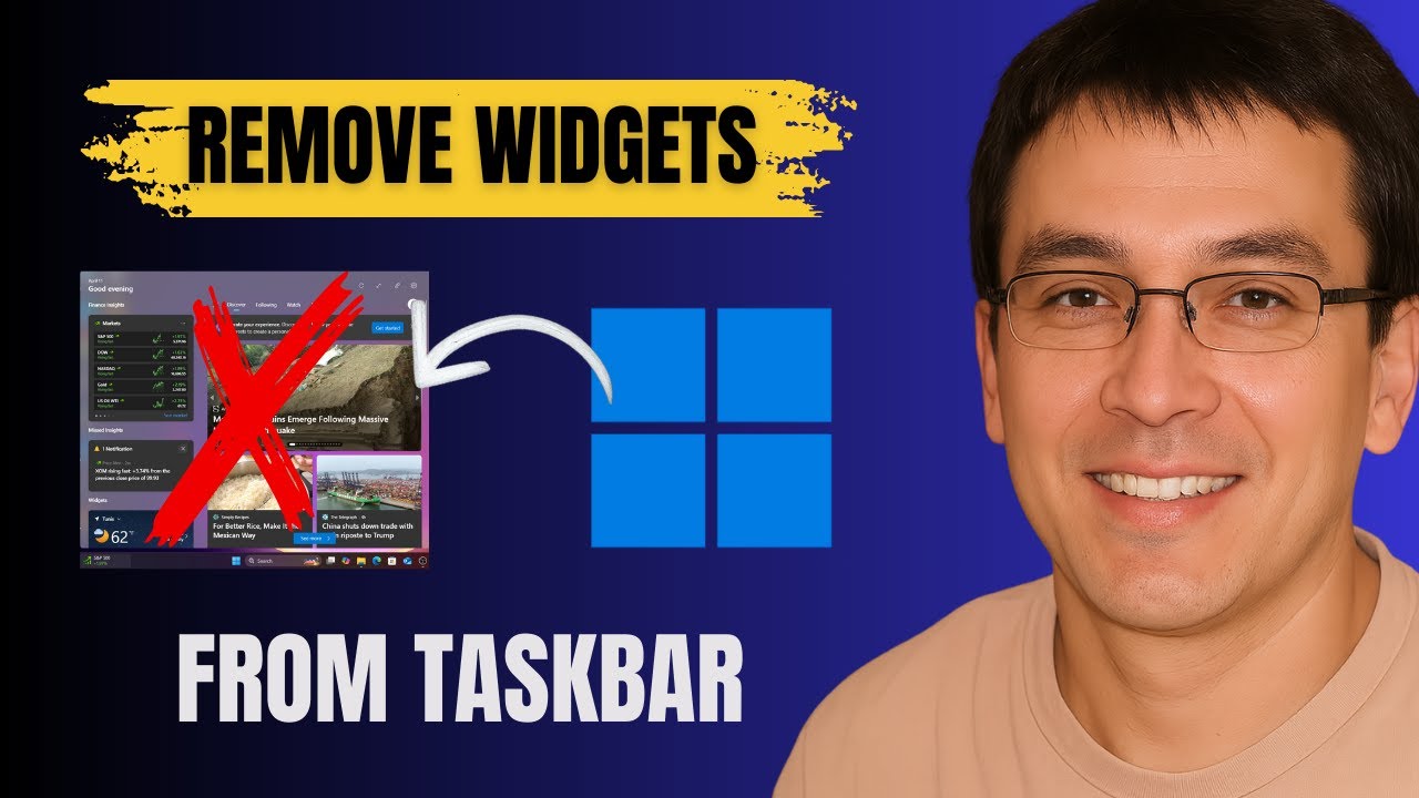 How to Remove Widgets from Taskbar in Windows 11 (Disable in Seconds)