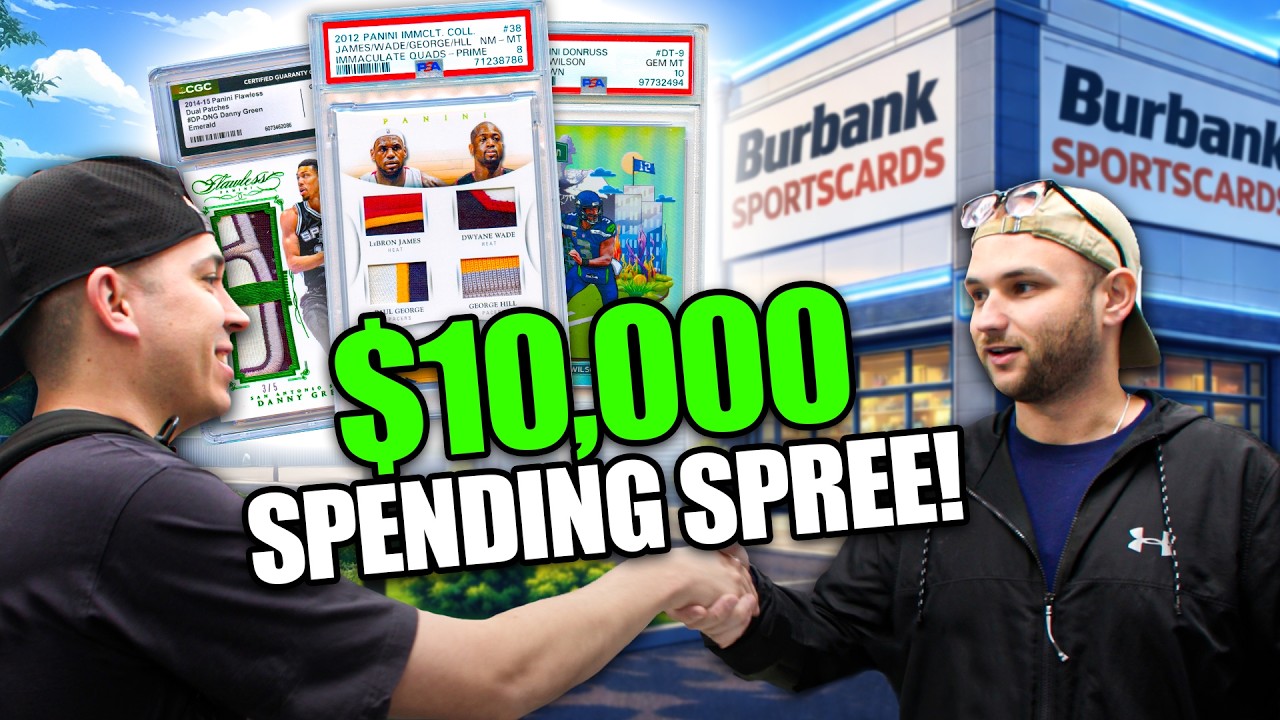 Я потратил 10 000 долларов в крупнейшем в мире магазине открыток! 😱