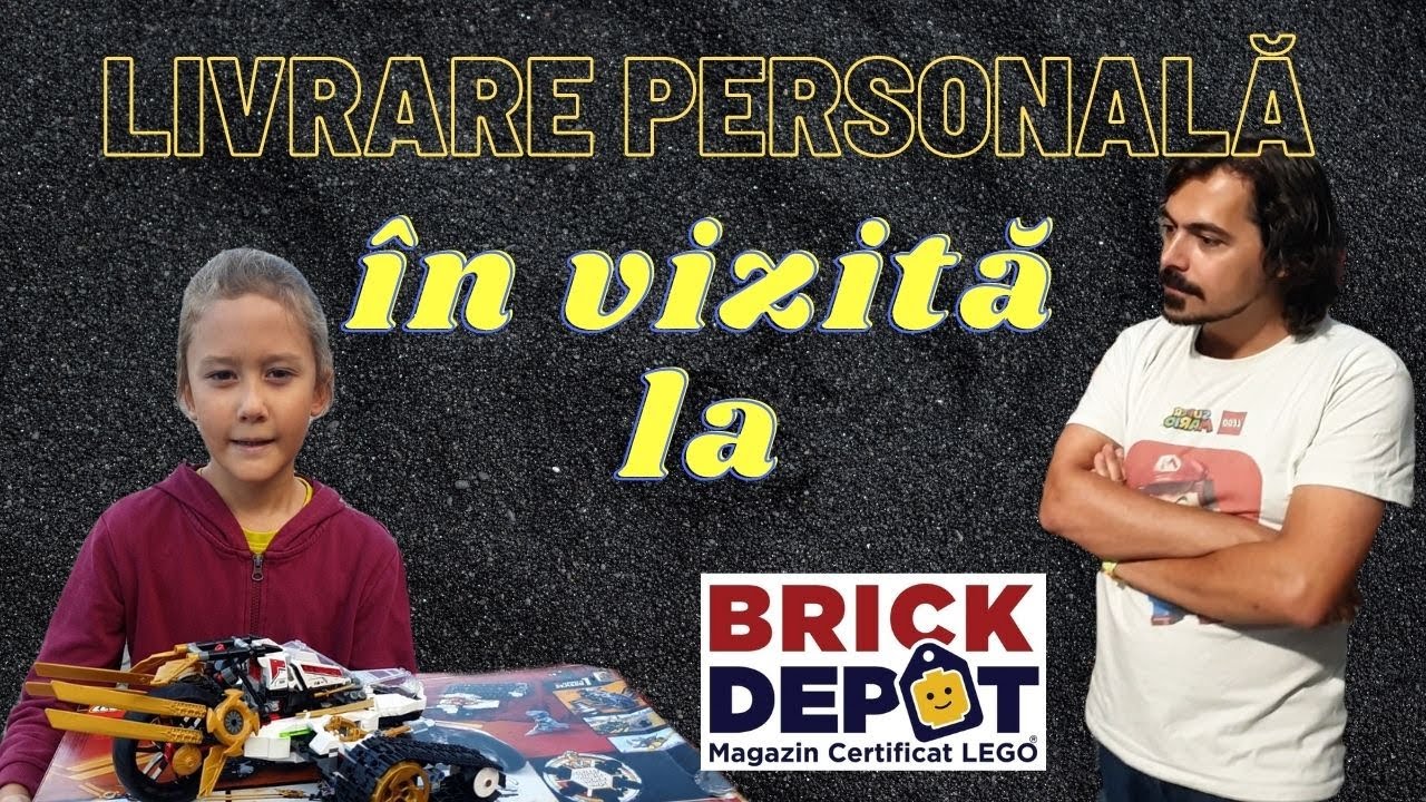 Am dus Sonic Raider inapoi. Si am primit un tur Brick Depot cu George -LEGO Paradise