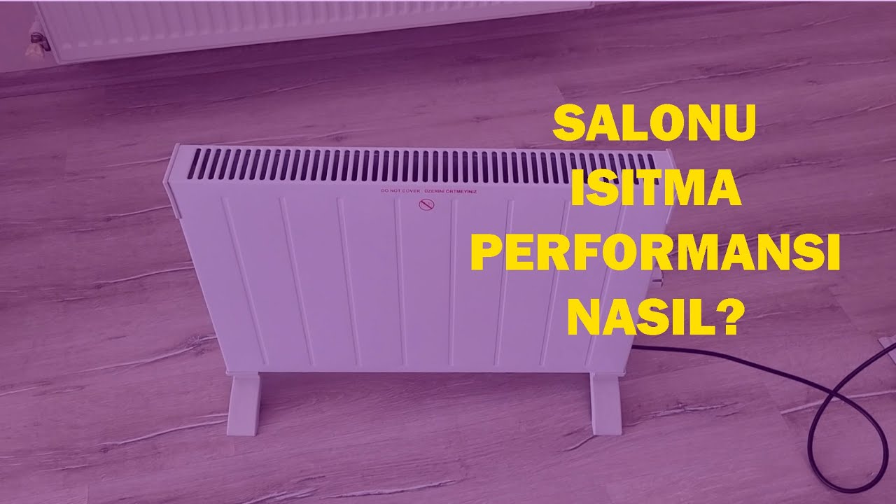 Luxell Konvektör Isıtıcı HC-2947 / 15dk'lık Salon Isıtma Performansı/ Saatlik Elektrik Maliyeti