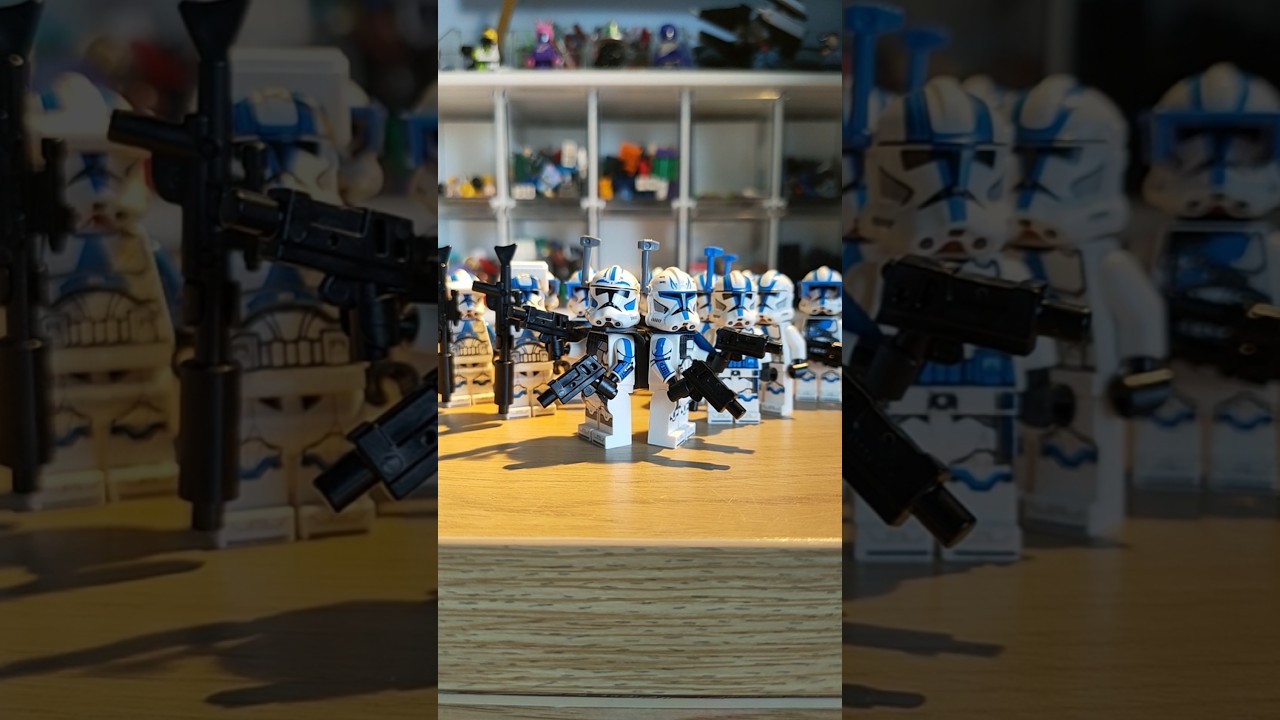 My 501st army!!!! #buildyourarmy #clonewars #legosets #legostarwars #starwars