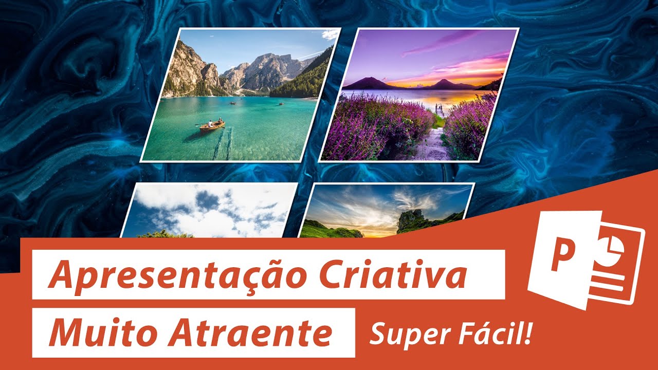 Apresentação Criativa Profissional no PowerPoint com Transição Transformar (Morph)