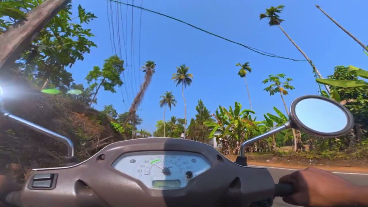 Relaxing Morning Scooter Ride | Nature POV | No Talking 4K