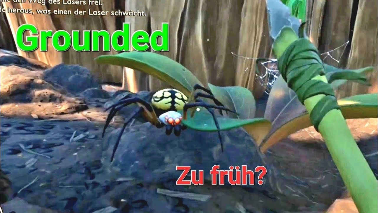 Grounded #1 – Ich war stärker als gedacht… bis DIESE Spinne kam