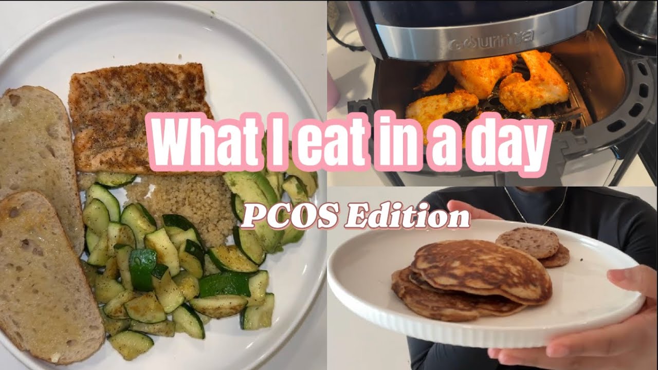 What I Eat in a Day with PCOS | Balanced Meals, Hormone-Friendly & Realistic
