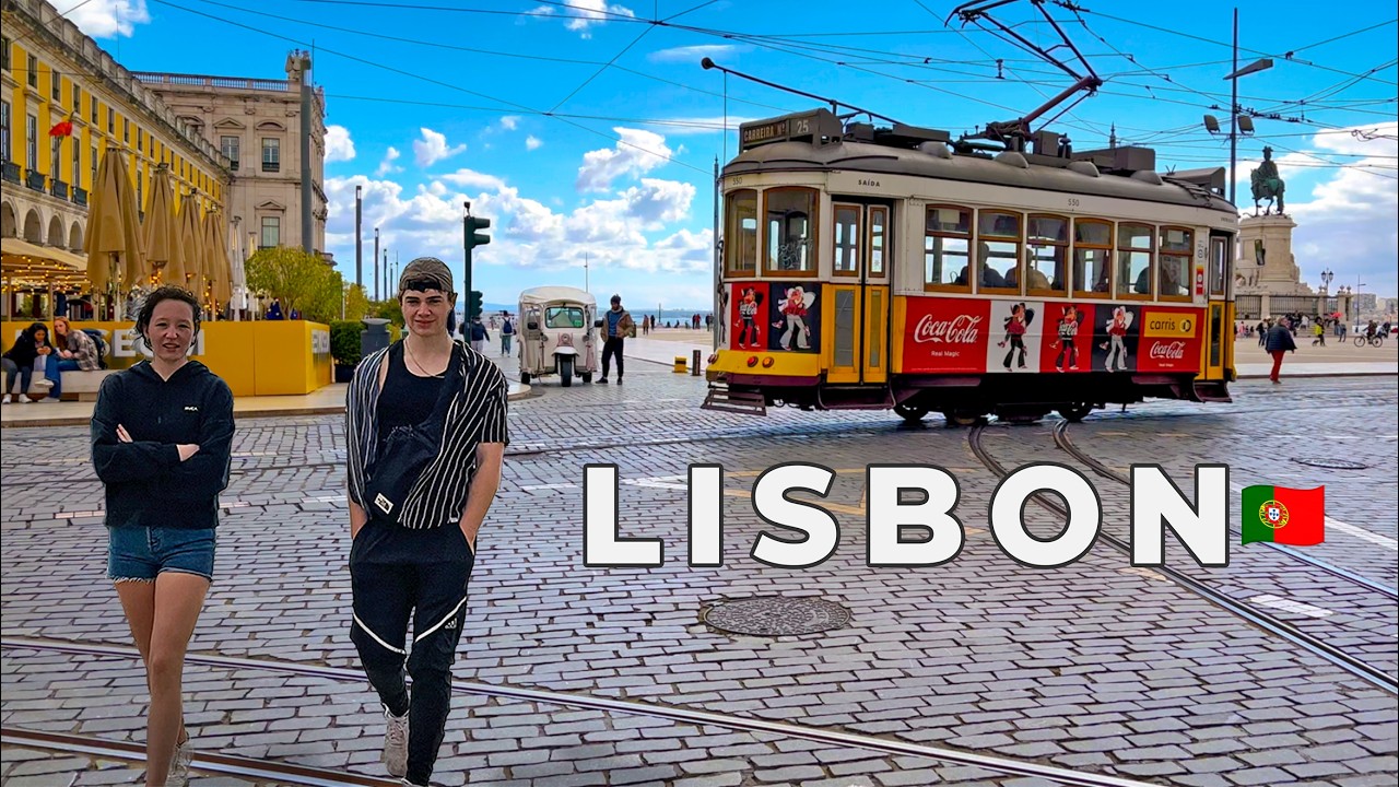 ЛИССАБОН, Португалия 🇵🇹 | Прогулка по Старому городу 4K — Скрытые улицы и жизнь города