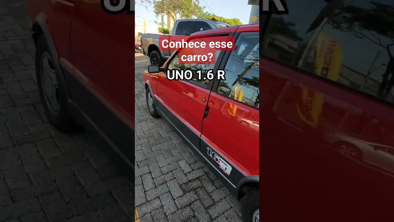 O UNO 1.6 R &Eacute; RARO! #unomille #raridades #carrosraros #anos90 #turbo