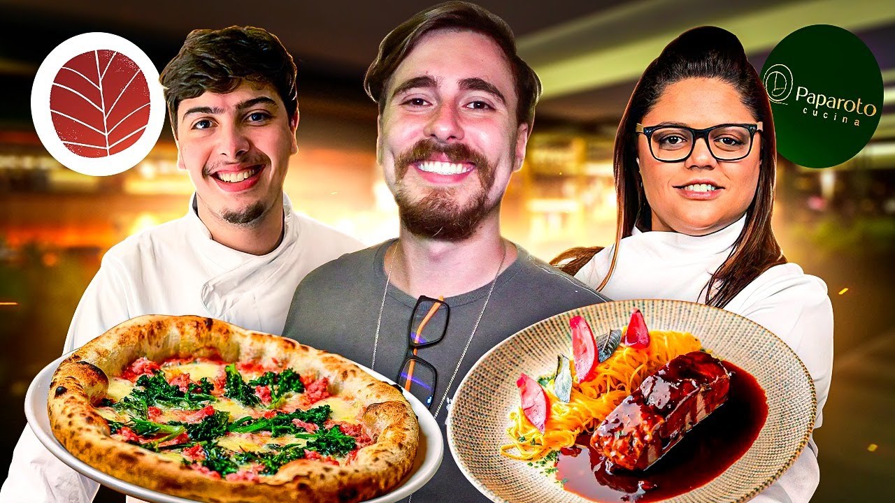 COMPAREI O MENU DA DAYSE PAPAROTO x LORENZO RAVIOLI I Batalha de Masterchef EP.5