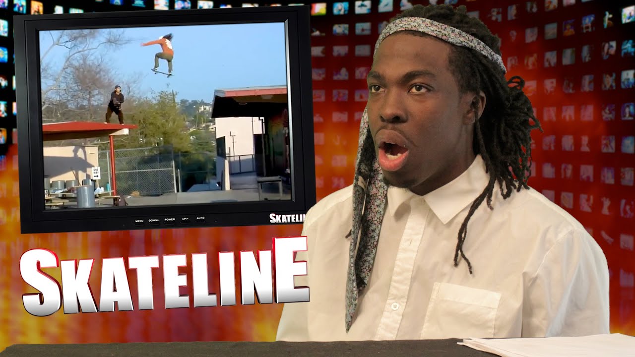 SKATELINE David Gonzalez, Chris Cookie Colbourn, Tyler Bledsoe, Sebo Walker, Cyrus Bennett kickflip