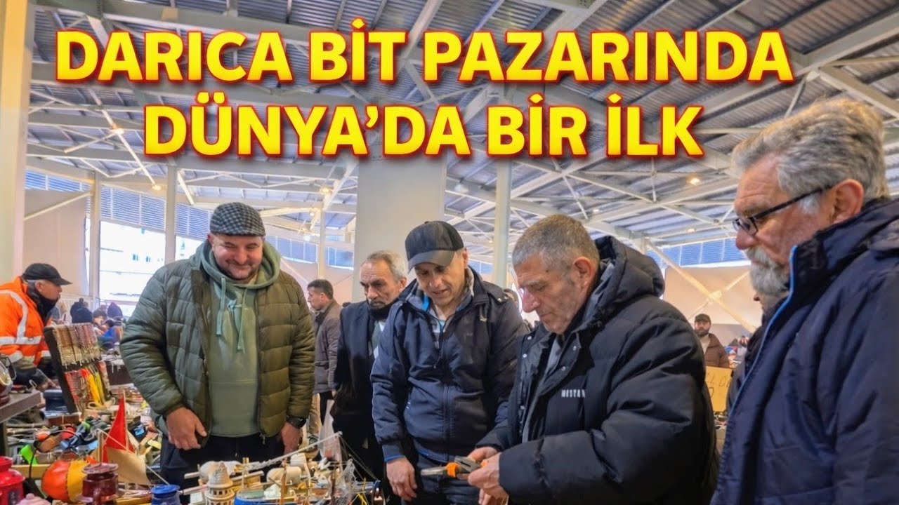 Dünyada İlk Defa, Darıca Bit Pazarında !