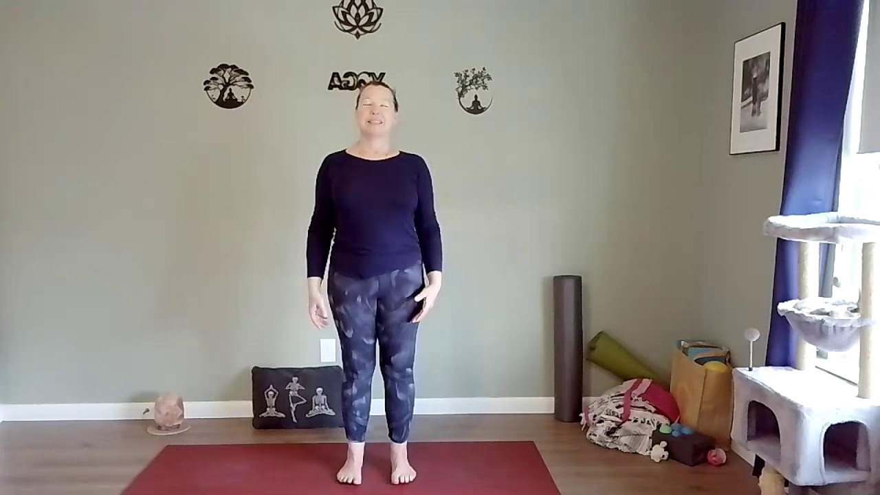 Generate heat with a Beginner's Mind Yoga Flow