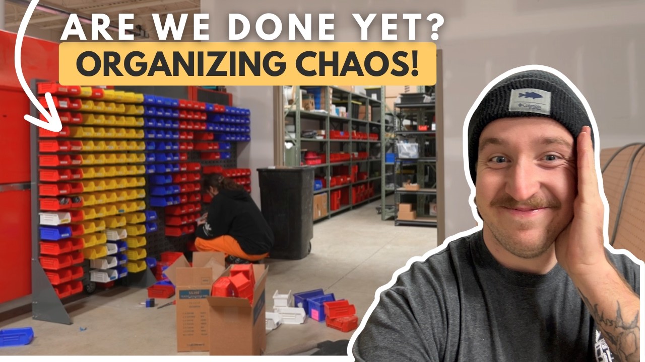 NEW SHOP MOVING CHAOS - Organization & Layout Decisions!