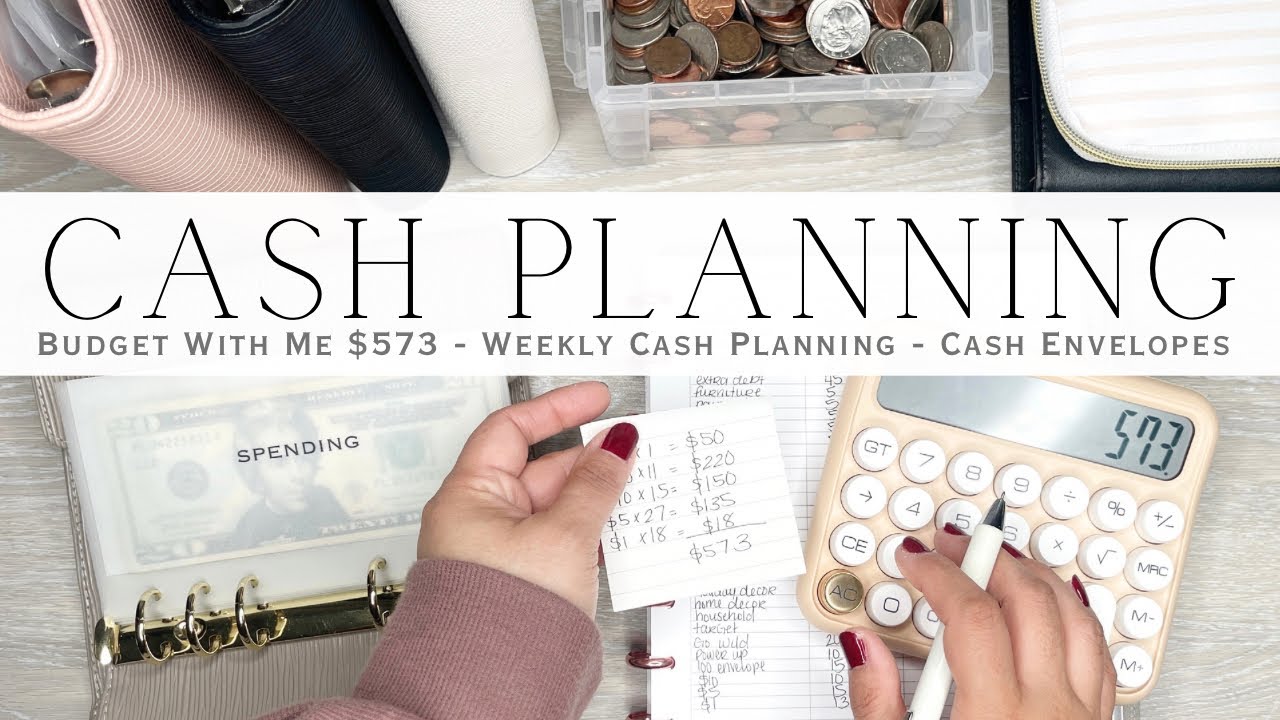 Budget With Me $573 | Weekly Cash Planning | How I Figure Out the Money Going Into My Envelopes