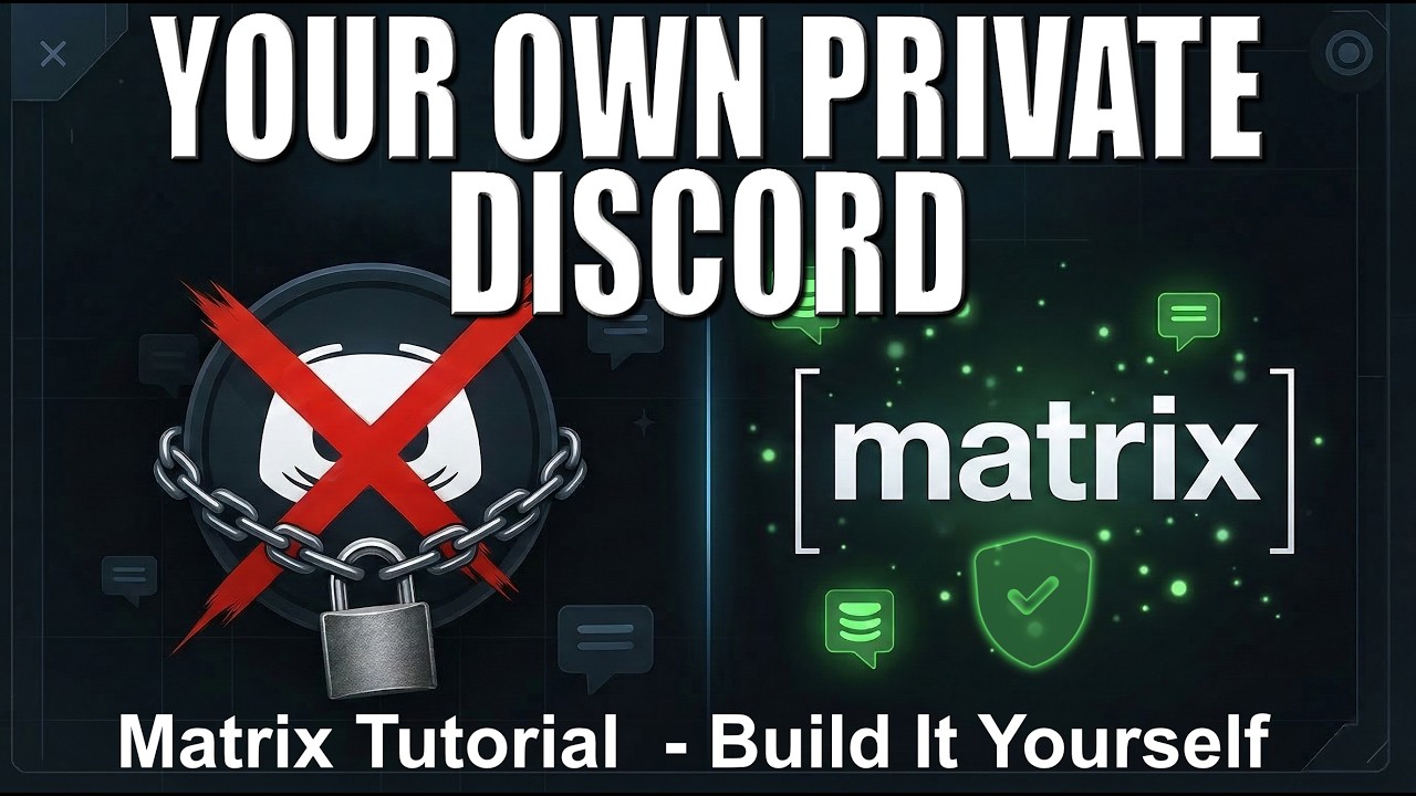 Создайте свой собственный приватный Discord (руководство по Matrix – 100% самостоятельный хостинг...