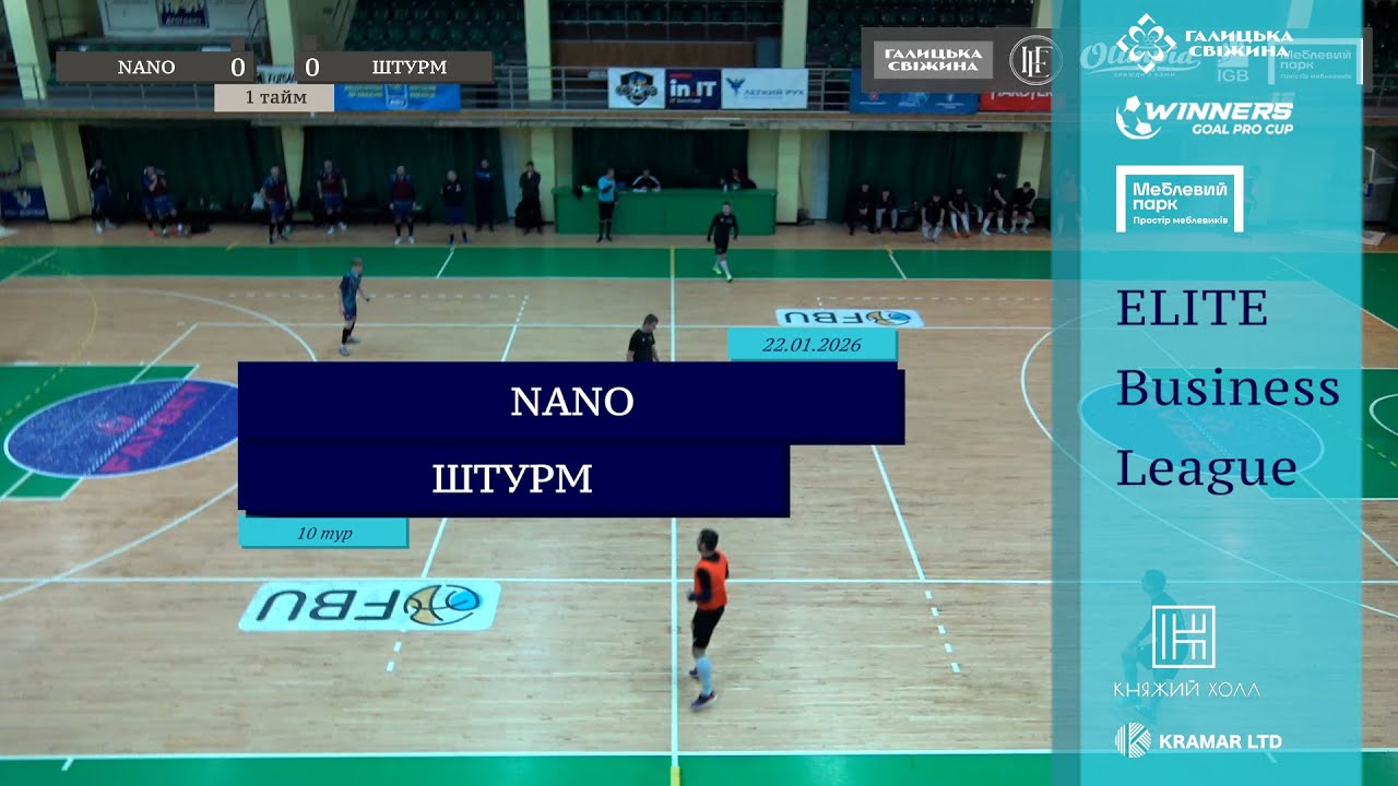 Nano - Штурм I Огляд матчу I 10 тур. Elite Business League