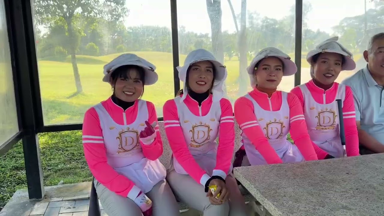 미얀마 골프 / 예쁜 캐디들과 함께하는 즐거운 리운딩!