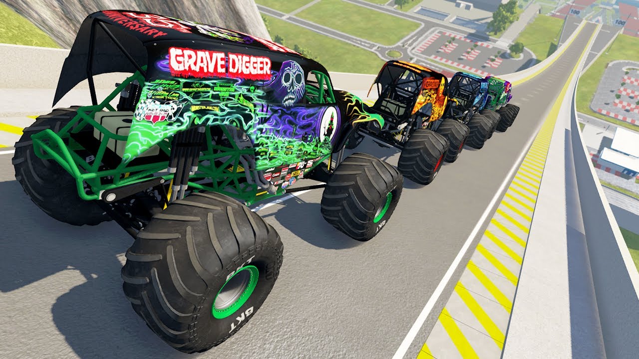 Epic High Speed Jumps #36 - BeamNG Drive | Griff's Garage