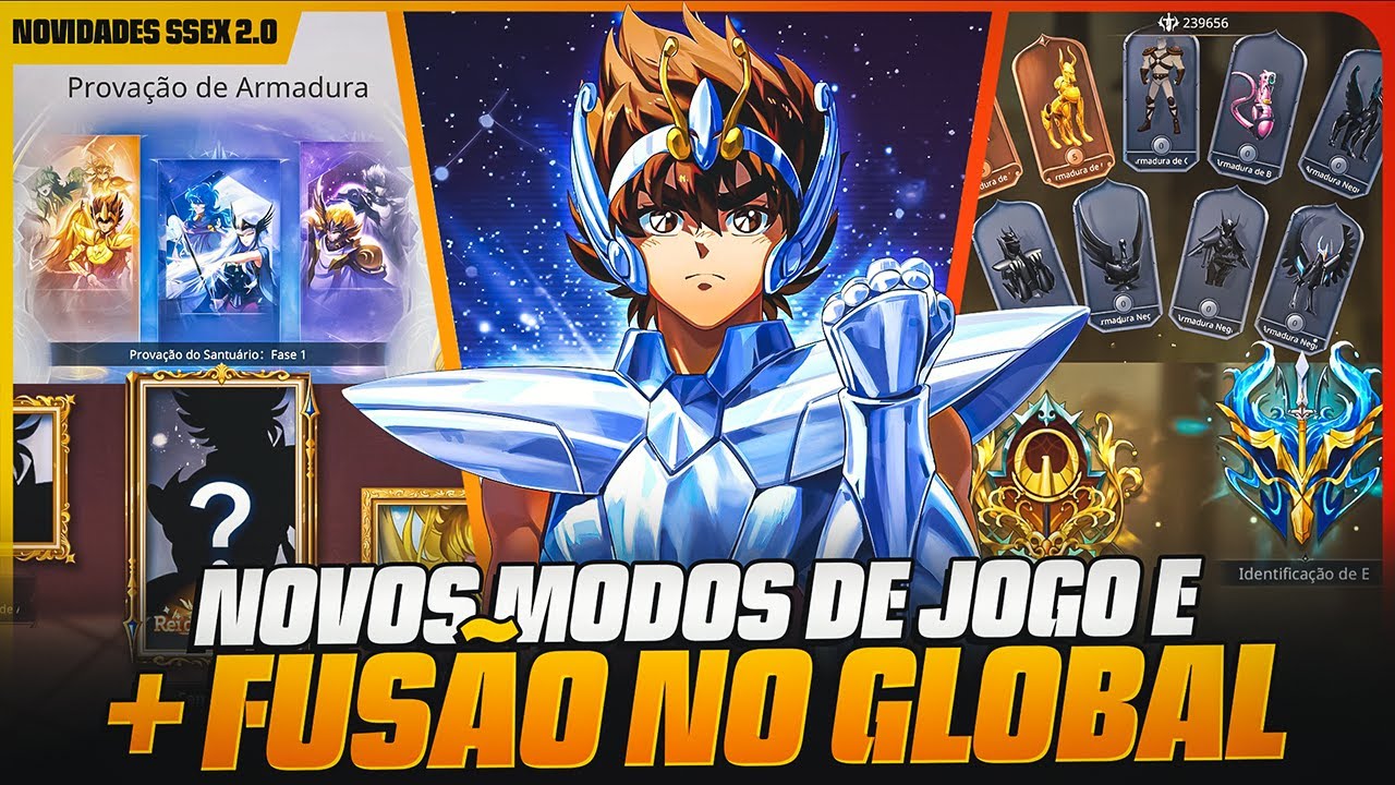 🌟 SAINT SEIYA EX: NOVOS EVENTOS E SISTEMAS NO JOGO, E MAIS UMA FUSÃO GIGANTESCA DE SERVIDORES 🌟