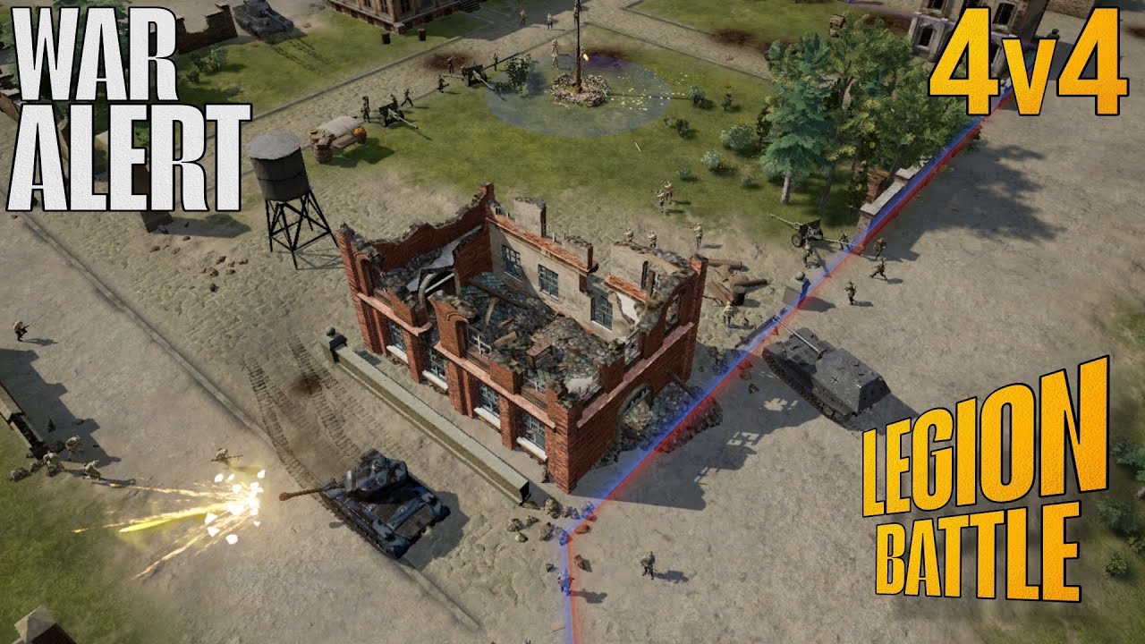 War Alert 4v4 Gameplay With Blitzkrieg