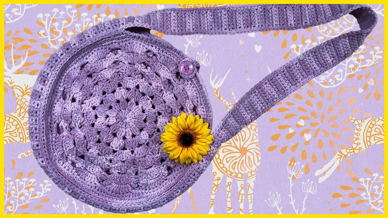 BOLSO REDONDO en Crochet # 11
