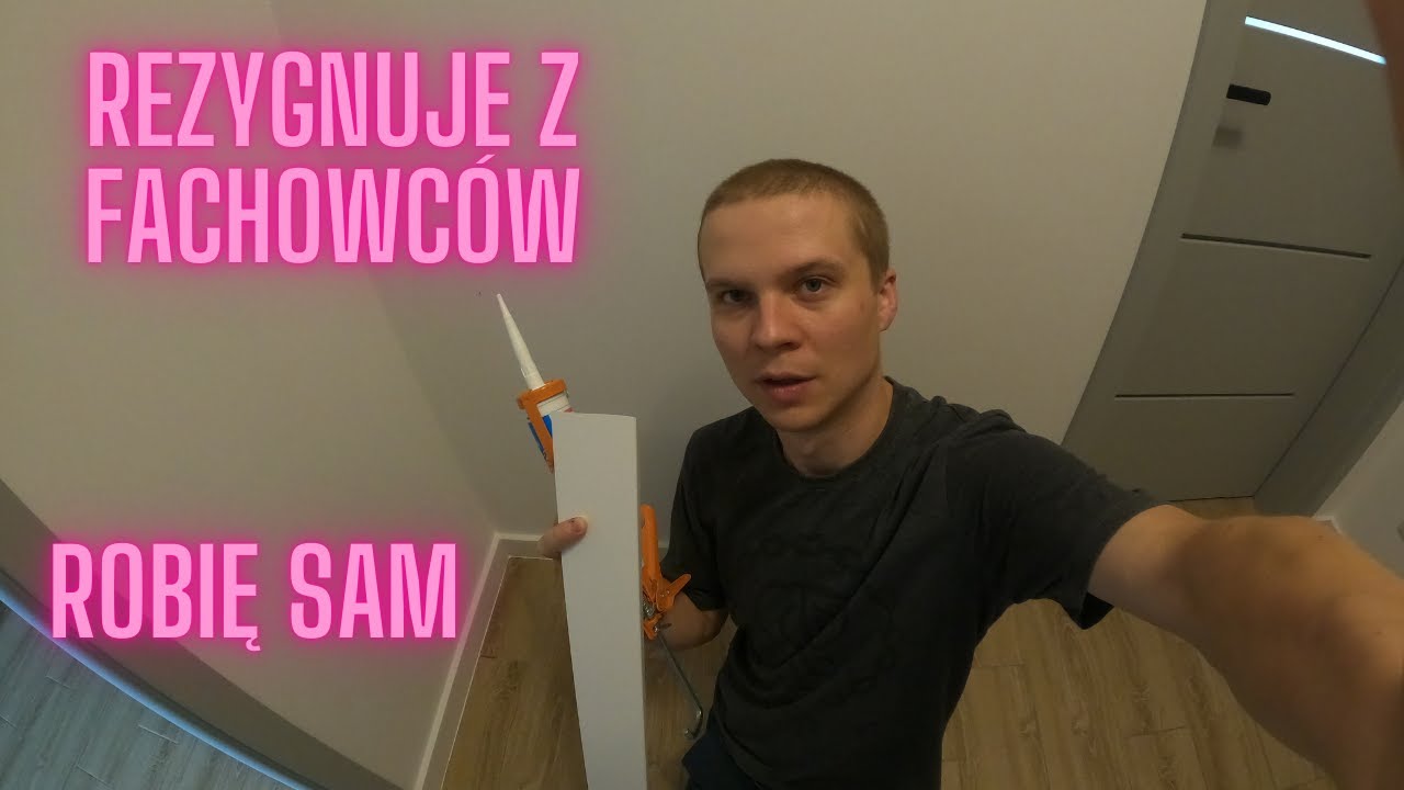 Rezygnuję z fachowców, robię sam Jak zamontować listwy przypodłogowe VOX Espumo