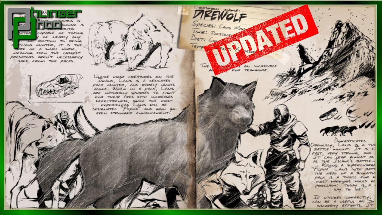 Ark Basics: Dire Wolf UPDATED - Everything you need to know!