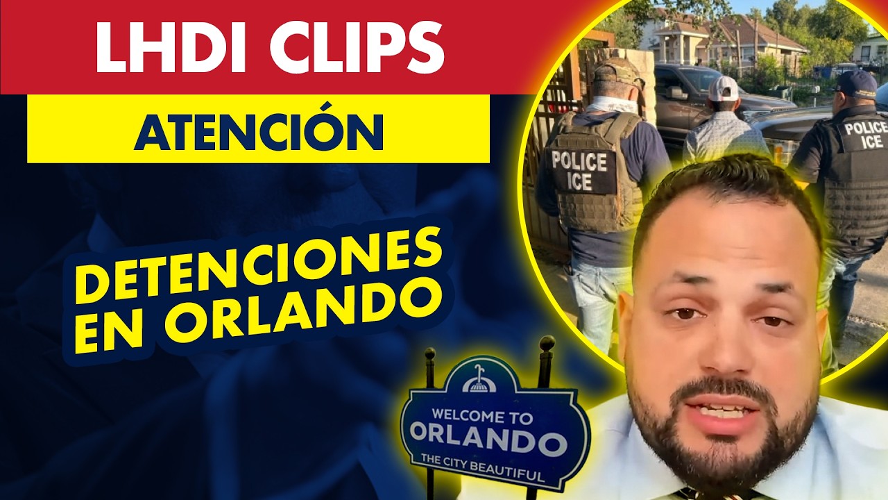 🚨 Orlando: Detenciones en la madrugada