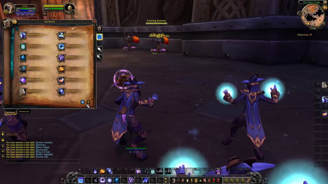 WoW Legion: Female Draenei Arcane Mage