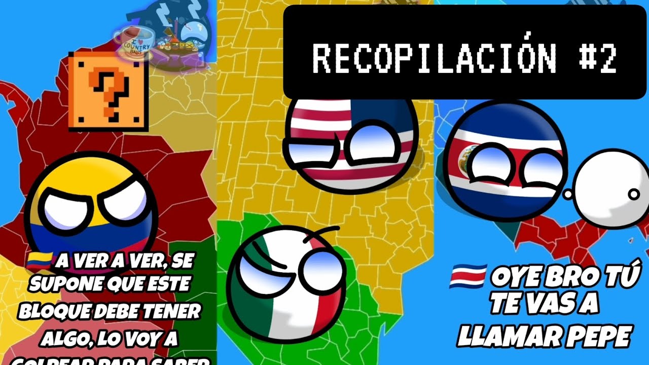 Recopilación #2 de mis vídeos de Countryballs 💎