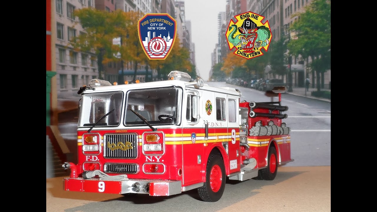 1/43 FDNY Seagrave Engine 9