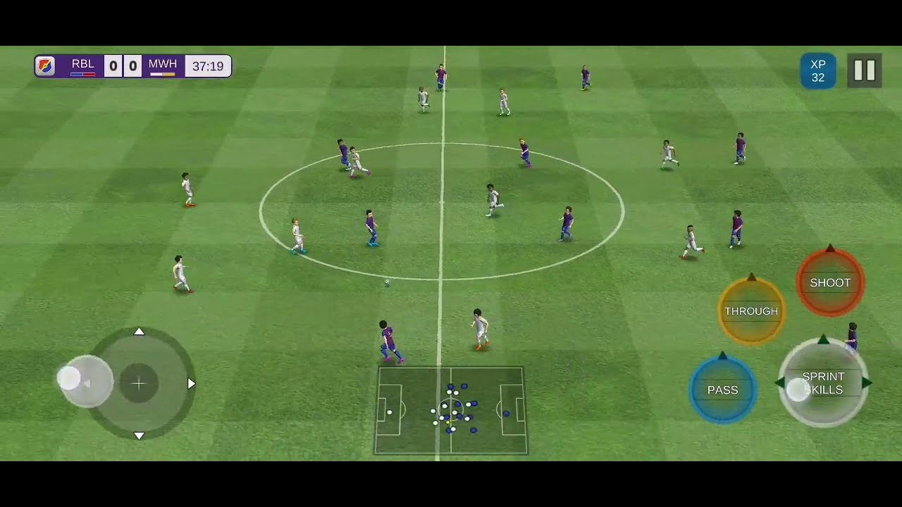 PLS (PRO LEAGUE SOCCER) GAMEPLAY BARCELONA - REAL MADRID