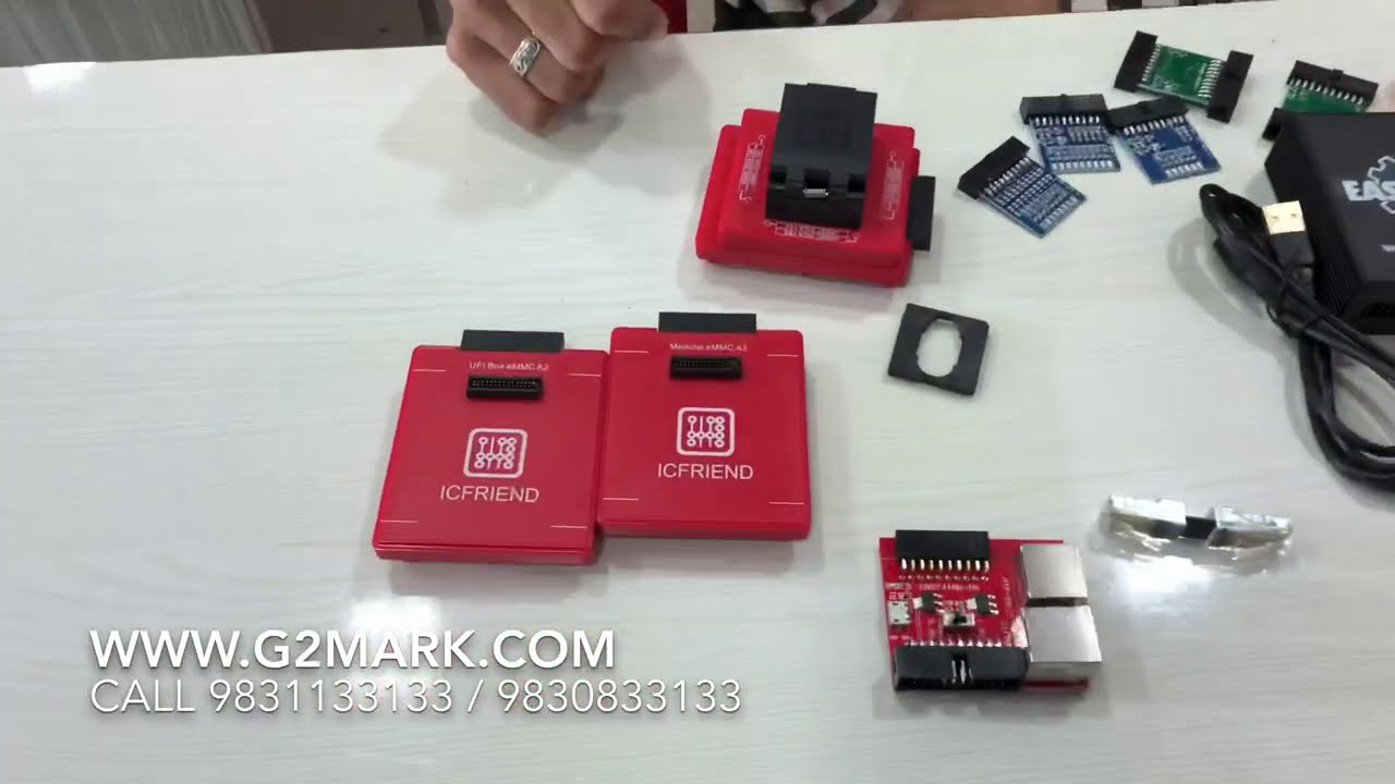 Easy Jtag Box with ICFriend eMMC 13 IN 1 Socket (www.g2mark.com)