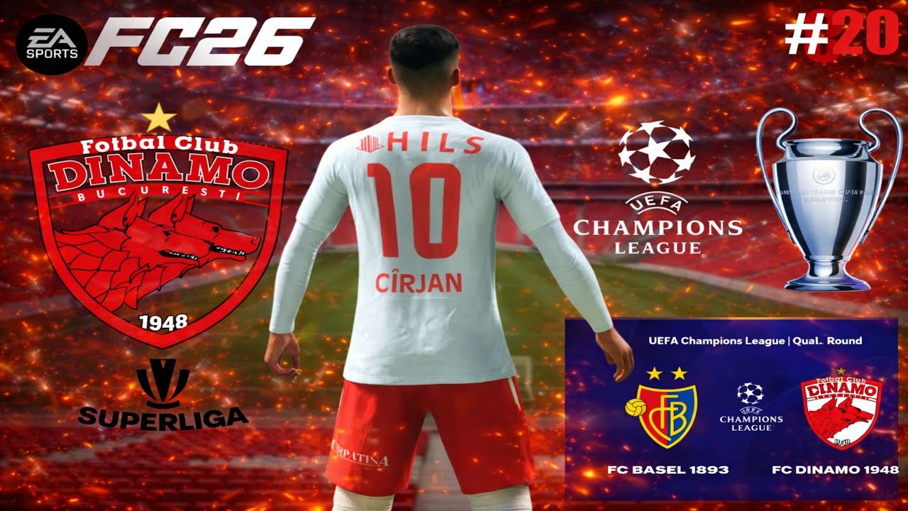 CHAMIPIONS LEAGUE: UN PAS DE VIS SAU FINAL DE DRUM? | Cariera cu DINAMO | EA FC 26 #20