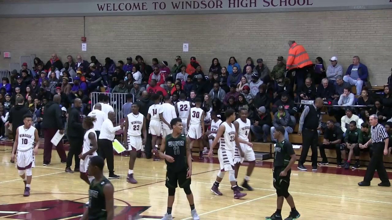 WINDSOR VS WEAVER HIGH SCHOOL BOYS VARSITY - FEB 2017