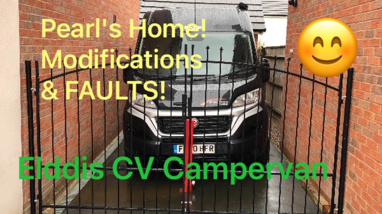 Elddis CV20 Campervan. 1st day of ownership, FAULTS ALREADY Plus MODIFICATIONS
