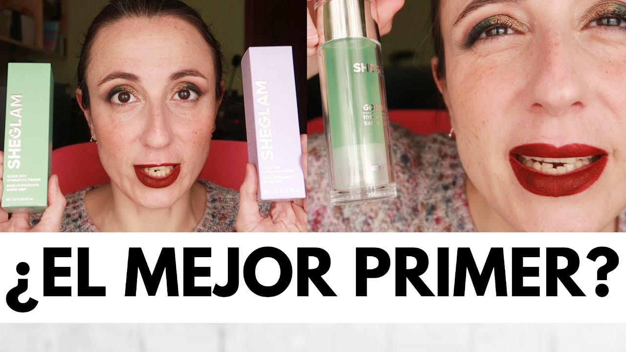 SHEGLAM Good Grip Hydrating Primer vs. Blueberry + AHA 🍇: ¿El Mejor Glow para Piel Madura?