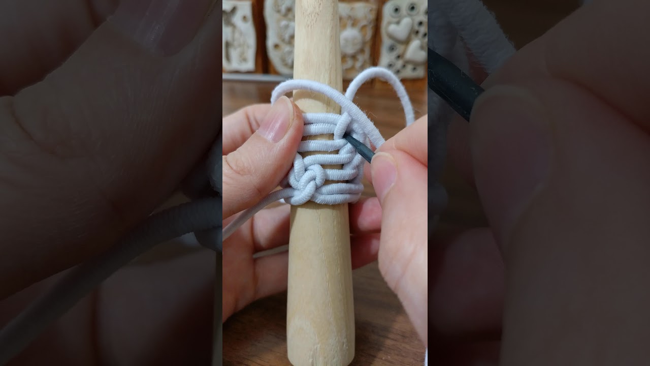 KAZAZİYE BURGU BURGU ZİNCİR MODELİNE  TEL EKLEME