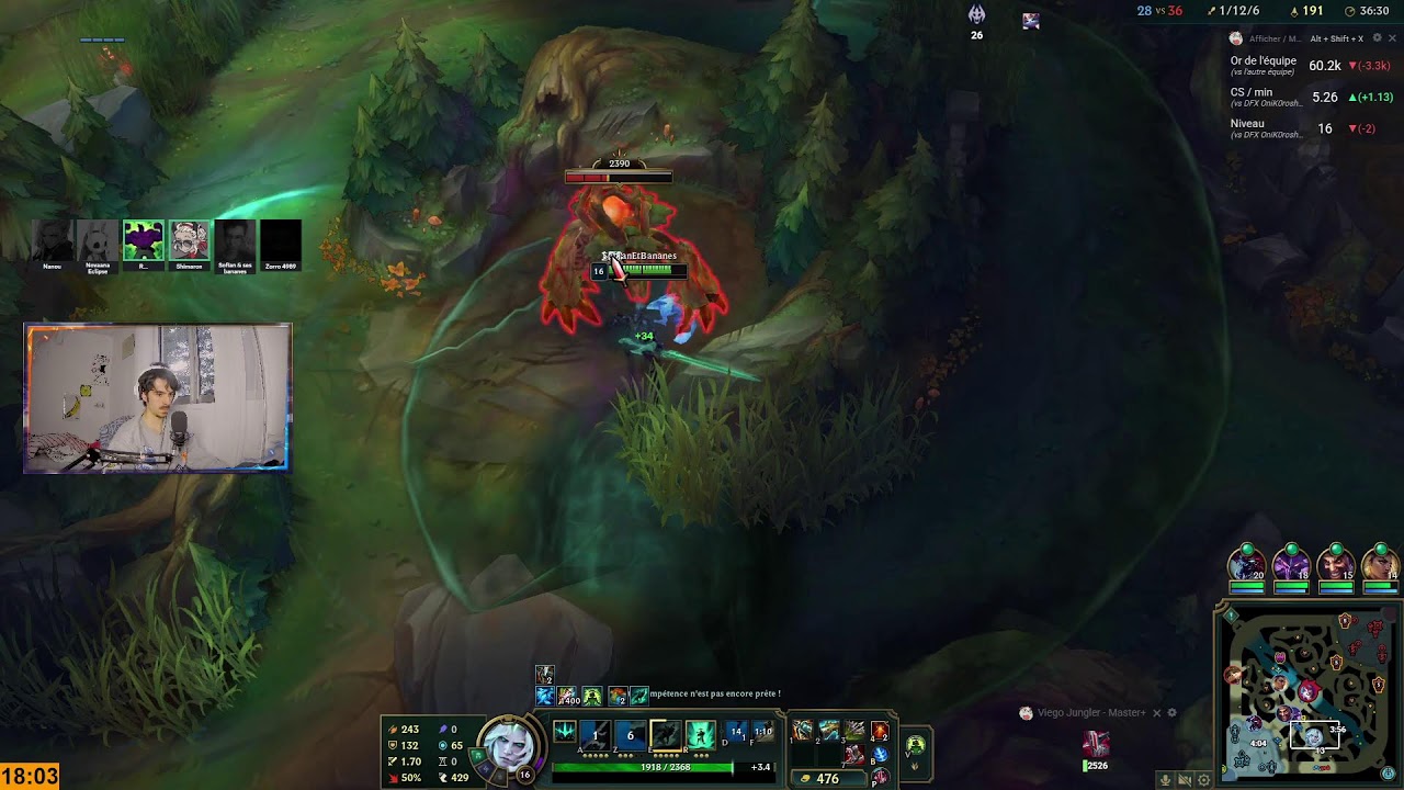 🍌C en faisant n'importe quoi qu'on devient n'importe qui -League Of Legends- (ft. Walkr et Zorro))